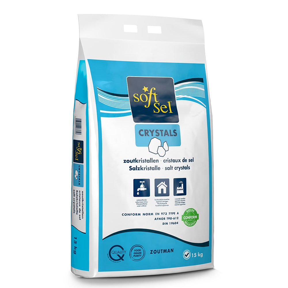 Soft Sel Crystals 15KG - Salt Crystals for the Water Softener