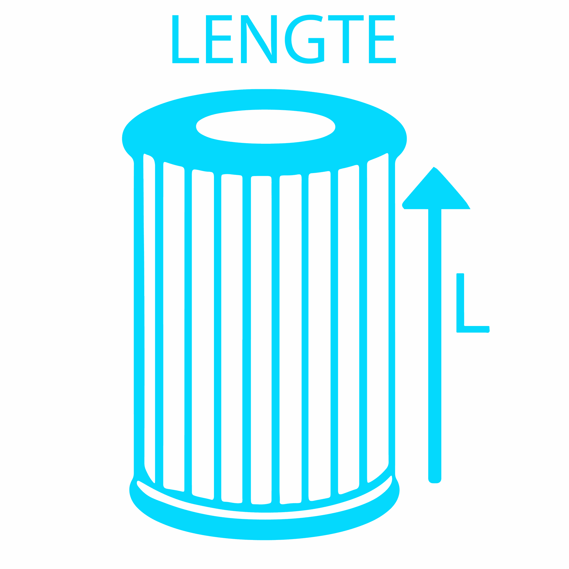 Lengte: 23cm