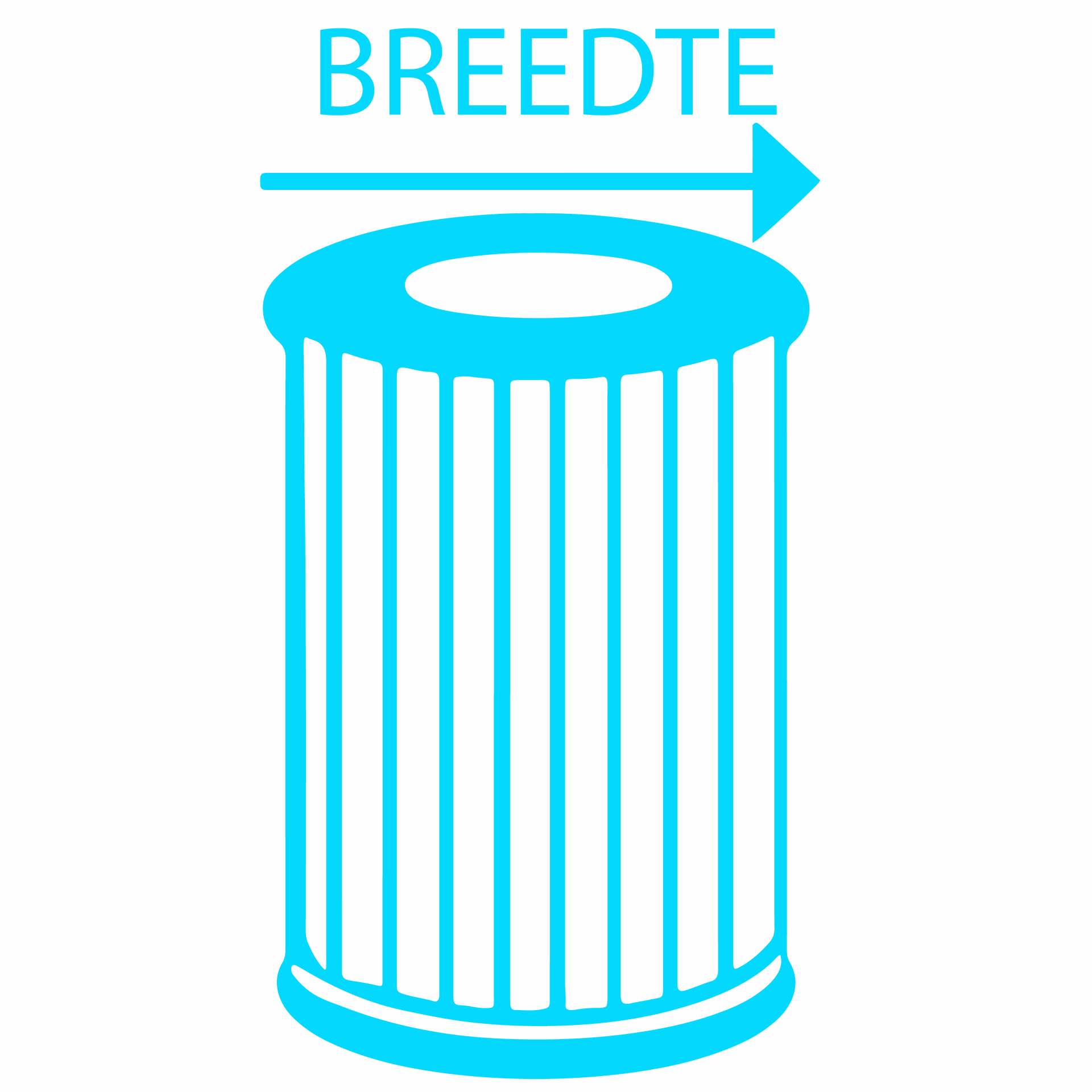 Volledige Diameter: 18cm
